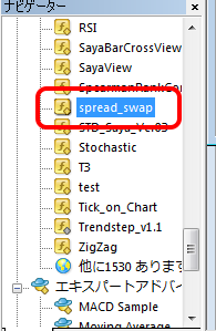 spread_swap.mq4 MT4 インストール