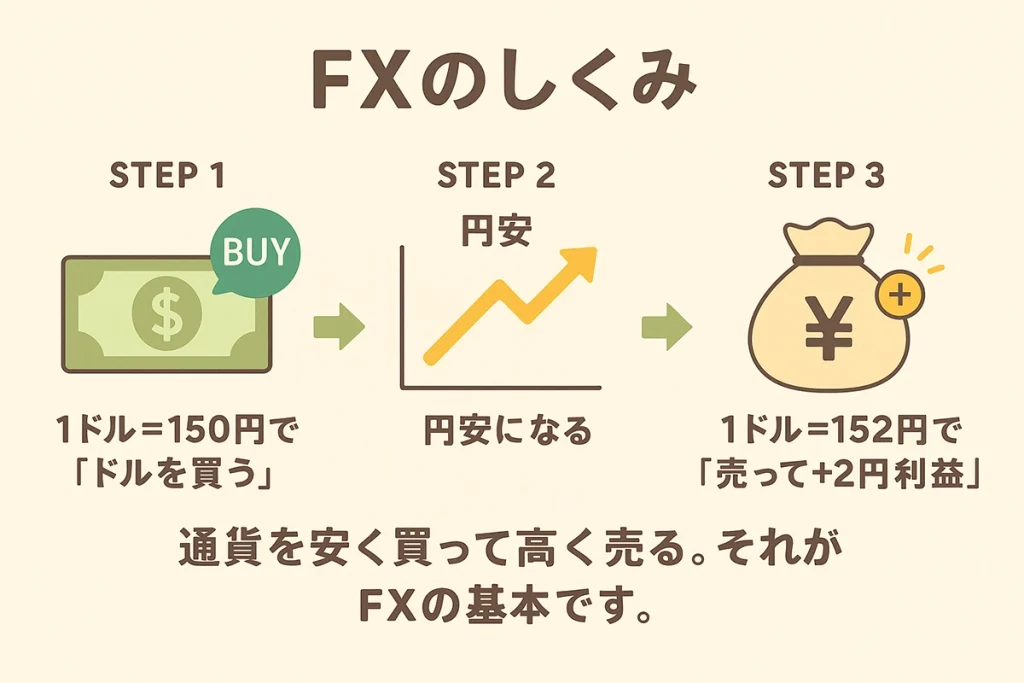 FXの基本の仕組み
