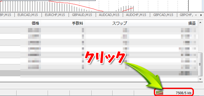 MT4のアンテナアイコン