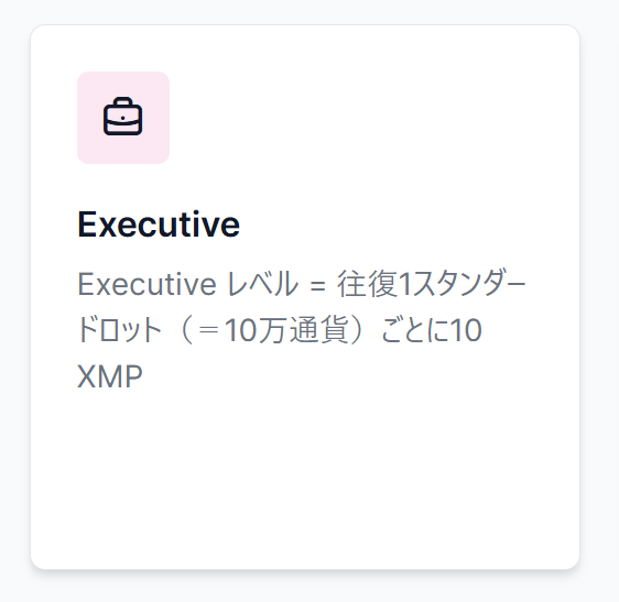 Executiveステータス